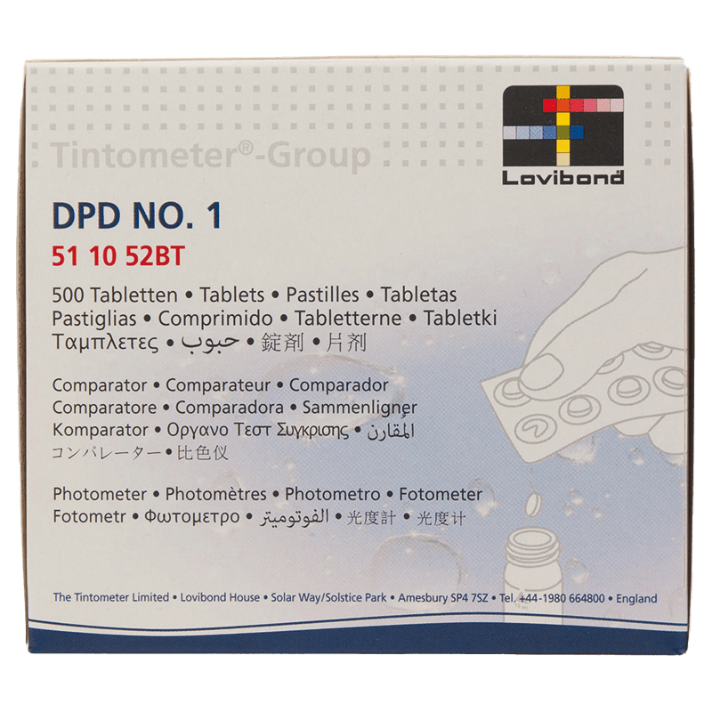Testtabletter DPD1