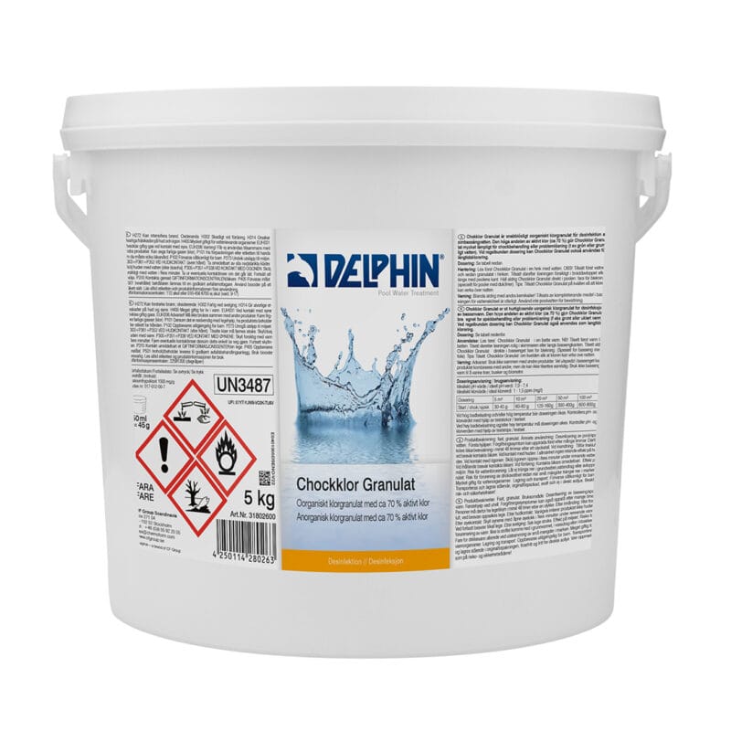 DELPHIN Chockklor granulat 5 kg