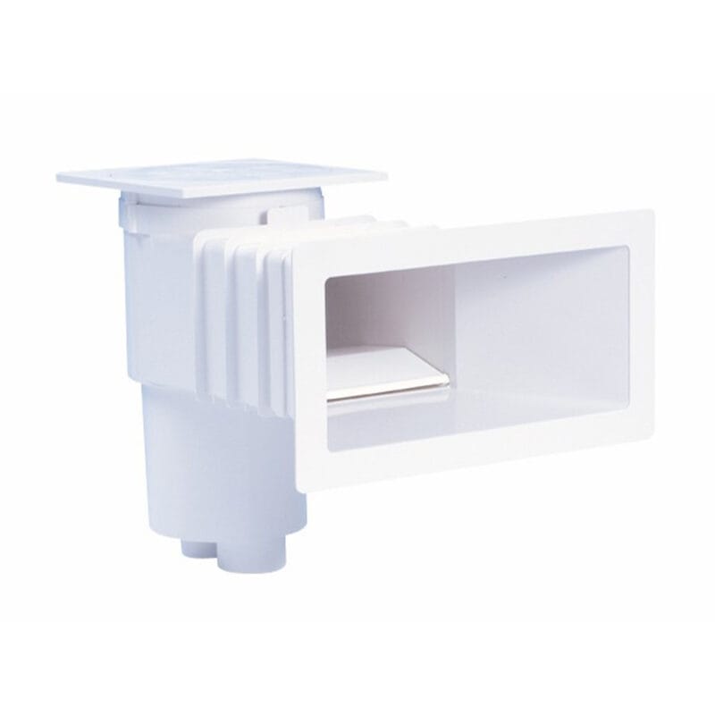 PREMIUM Bräddavlopp vit