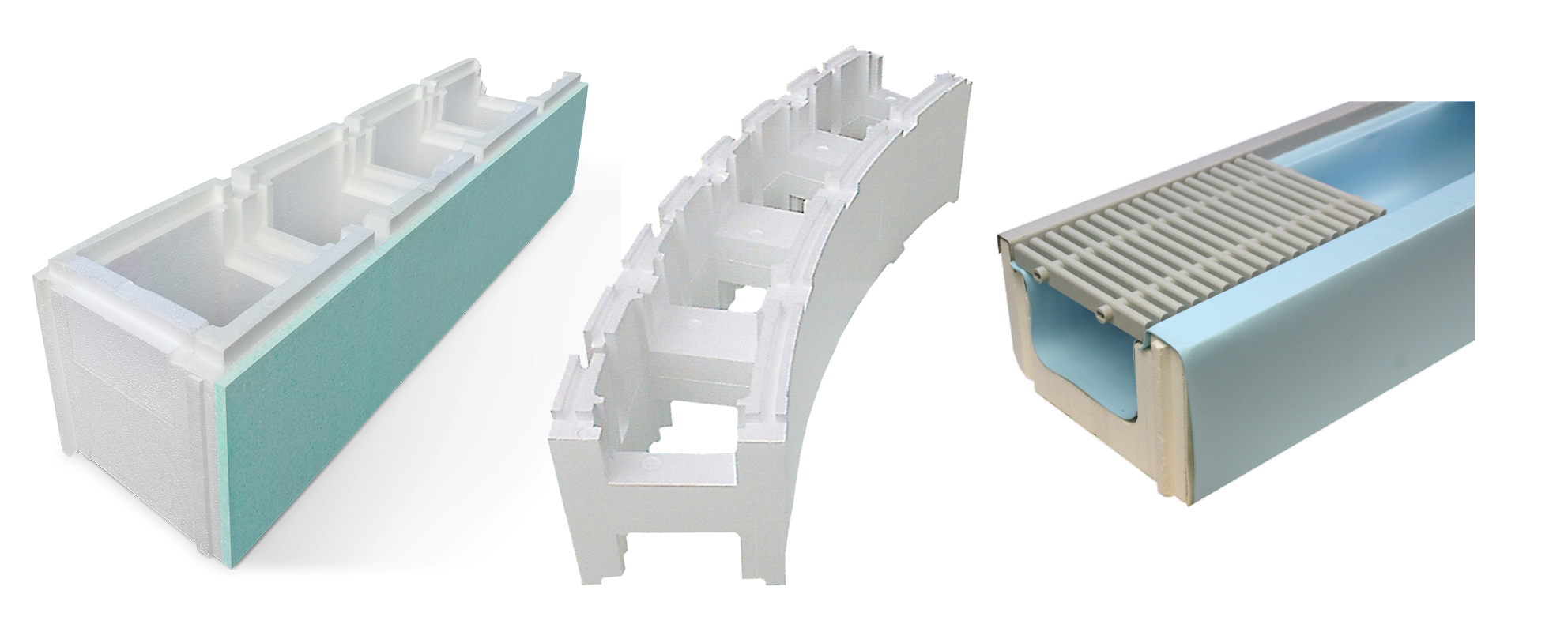 CF Block, 3 olika modeller av termoblock