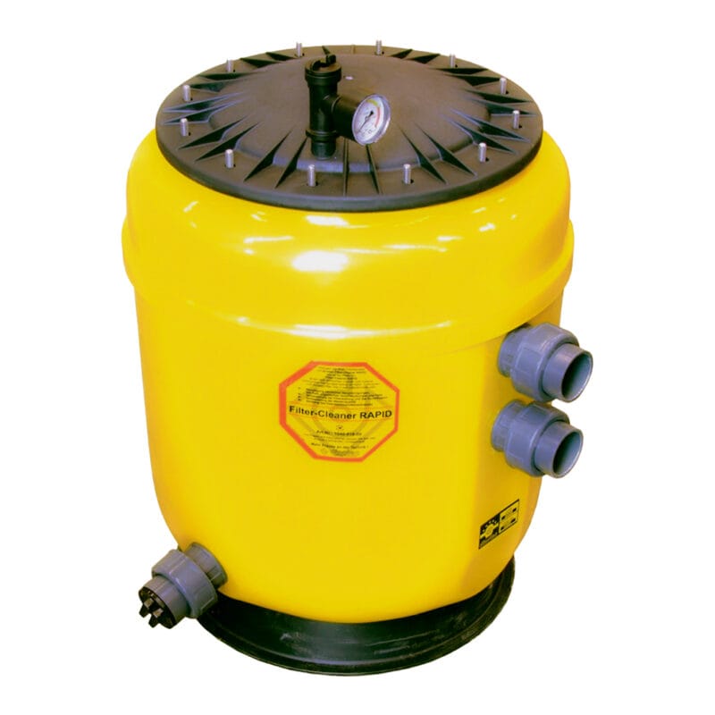 ProFil S sandfilter med svart lock