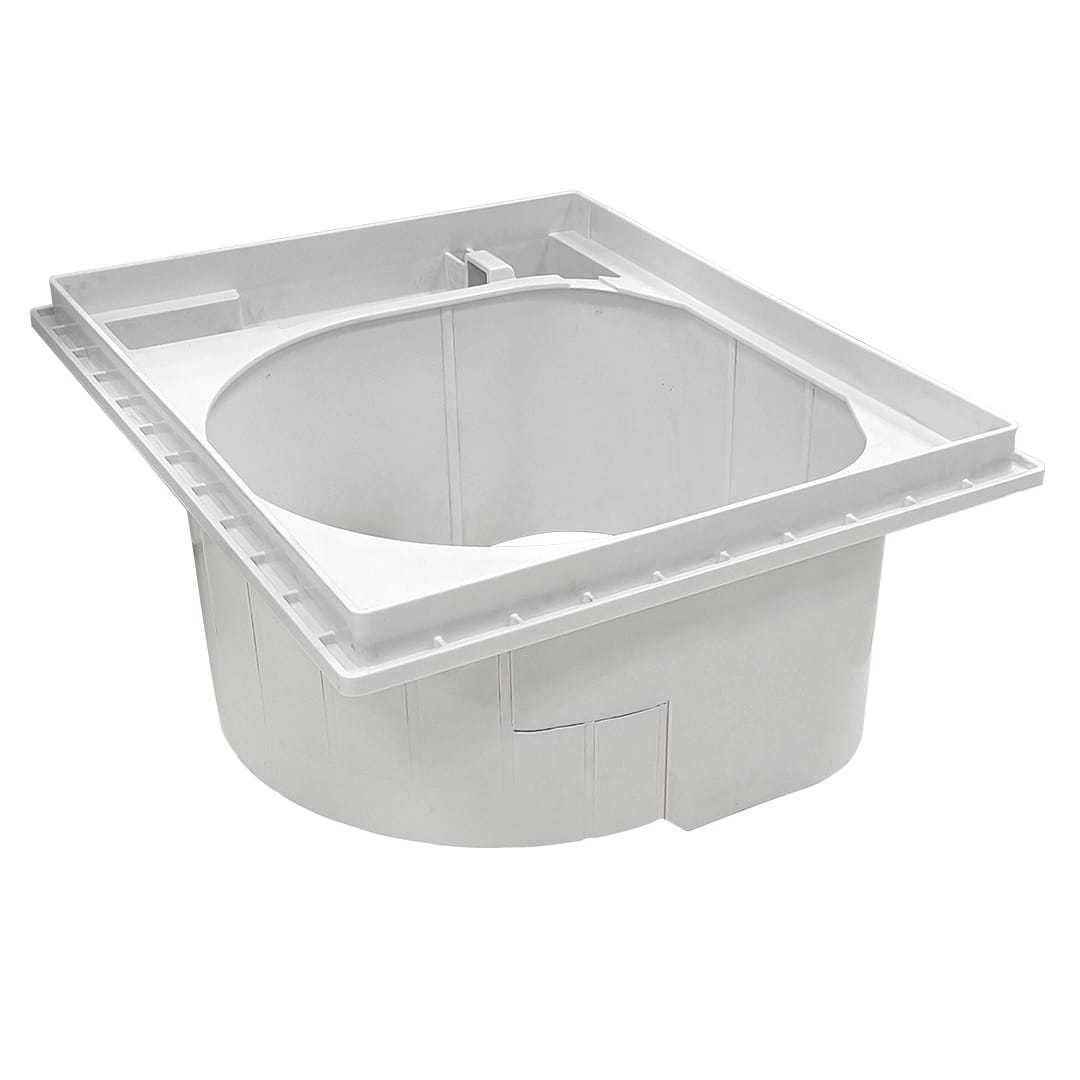 Mirror skimmer serie 11 bräddavlopp antracit - Bild 3